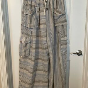 Striped blue Gray Cargo Pants Oli &
Hali

LOST MY JOB EVERYTHING MUST GO